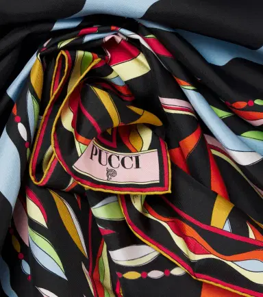 PUCCI Fiamme and Nawaho silk twill scarf | Thumbnail 2
