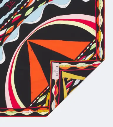 PUCCI Fiamme and Nawaho silk twill scarf | Thumbnail 3
