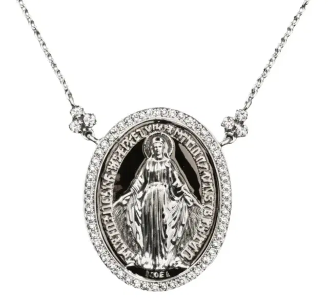 Wish Fine Jewelry 0.432ct Diamond 18K Gold Cross Necklace