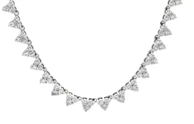 Wish Fine Jewelry 2.00ct Diamond 14K Gold Station Necklace | Thumbnail 1 Wish Fine Jewelry 2.00ct Diamond 14K Gold Station Necklace | Thumbnail 1