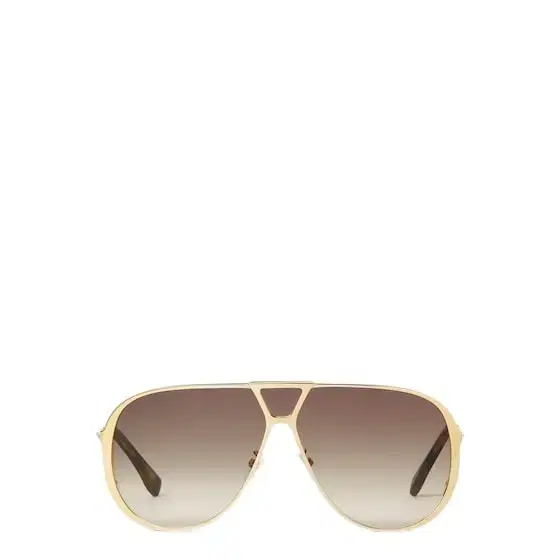 Fendi With a shiny metal mask construction, Eclipse