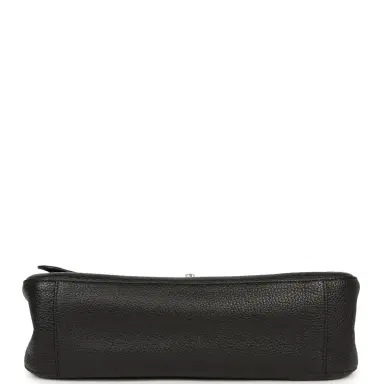 Chanel Chanel Maxi "Souplissimo" Small Flap Bag Black Grained Calfskin Silver Hardware | Thumbnail 6 Chanel Chanel Maxi "Souplissimo" Small Flap Bag Black Grained Calfskin Silver Hardware | Thumbnail 6