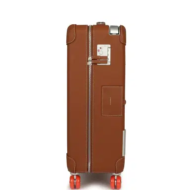 HERMÈS Hermes R.M.S. Cabine 55 Rolling Suitcase "Pacific H" Plume H Multicolor Canvas, Fauve Régate Palladium Hardware | Thumbnail 3 HERMÈS Hermes R.M.S. Cabine 55 Rolling Suitcase "Pacific H" Plume H Multicolor Canvas, Fauve Régate Palladium Hardware | Thumbnail 3