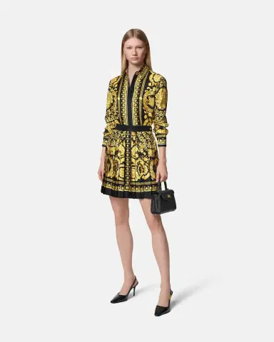 Versace Printed Silk Shirt | Thumbnail 2 Versace Printed Silk Shirt | Thumbnail 2