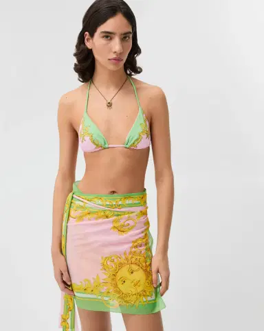 Versace Printed Bikini Top | Thumbnail 2