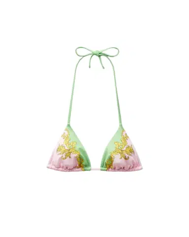 Versace Printed Bikini Top | Thumbnail 1
