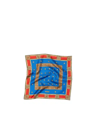 Versace Printed Silk Twill Scarf 45 cm | Thumbnail 1 Versace Printed Silk Twill Scarf 45 cm | Thumbnail 1
