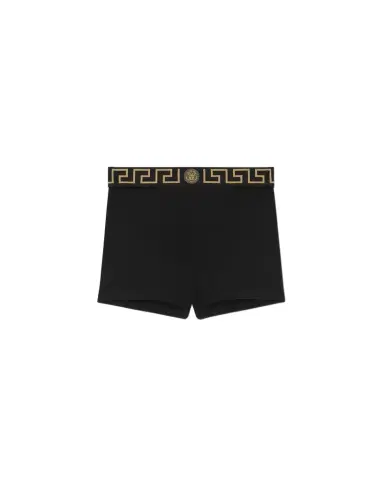 Versace Jacquard Cotton-Jersey Trunks | Thumbnail 1 Versace Jacquard Cotton-Jersey Trunks | Thumbnail 1