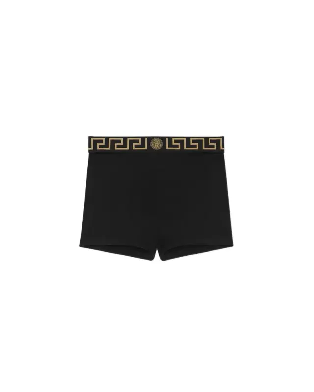 Versace Jacquard Cotton-Jersey Trunks