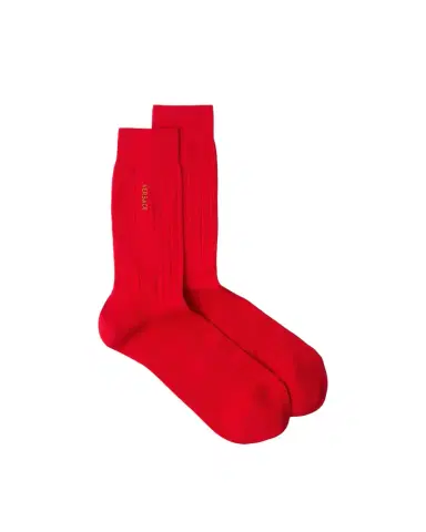 Versace Embroidered Cotton Ribbed Socks | Thumbnail 1