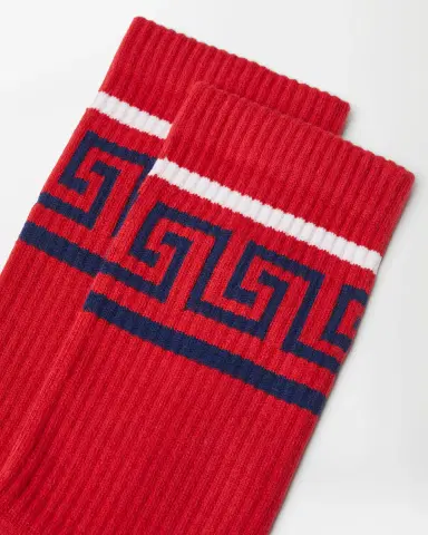 Versace Cotton Ribbed Socks | Thumbnail 2