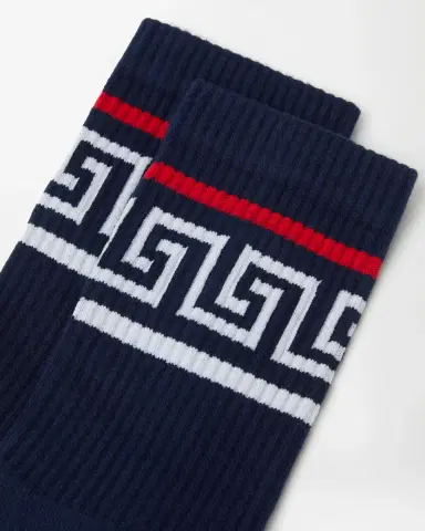 Versace Cotton Ribbed Socks | Thumbnail 2