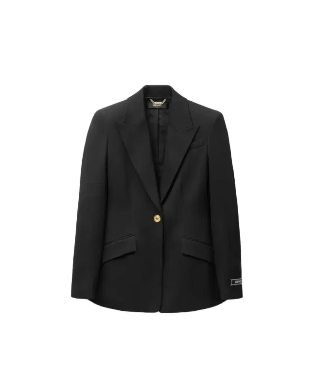Versace Stretch Wool Blazer