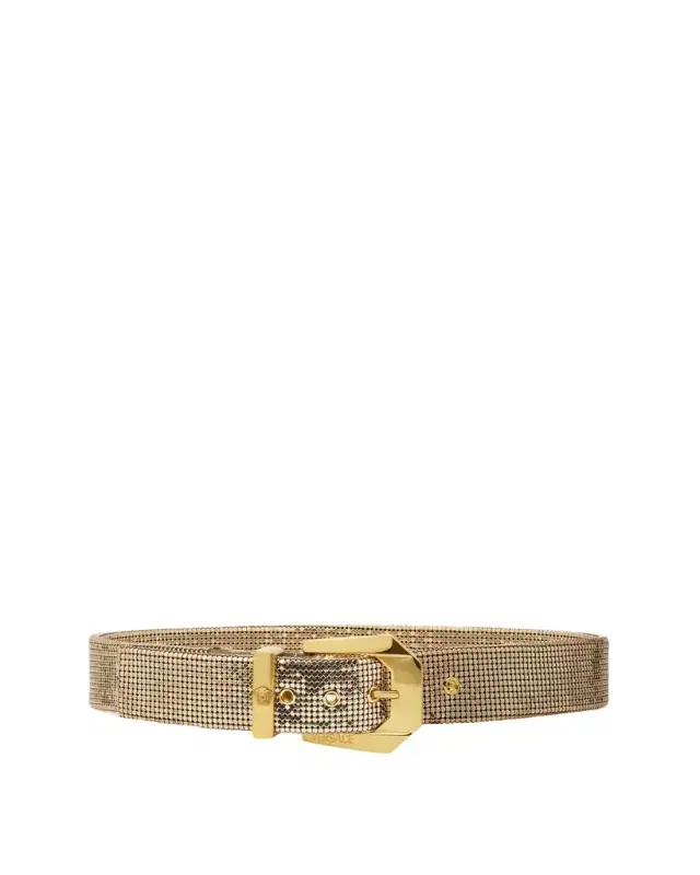 Versace Metal Mesh Belt 4 cm
