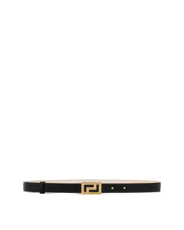 Versace Greca Goddess Leather Belt 2 cm