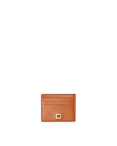 Versace Severine Leather Card Holder | Thumbnail 1 Versace Severine Leather Card Holder | Thumbnail 1