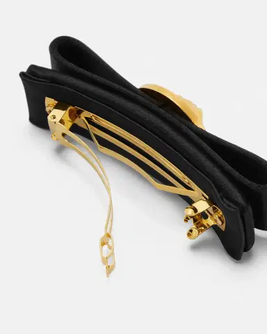 Versace Gianni Ribbon Hair Clip | Thumbnail 2