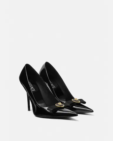 Versace Gianni Ribbon Patent Pumps 110 mm | Thumbnail 2 Versace Gianni Ribbon Patent Pumps 110 mm | Thumbnail 2