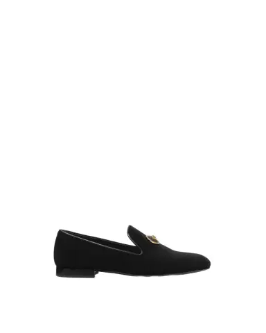 Versace Medusa Velvet Slippers | Thumbnail 1