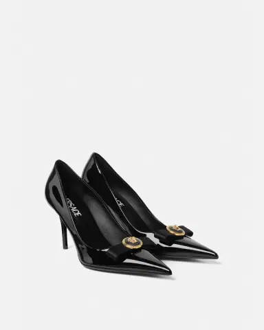 Versace Gianni Ribbon Patent Pumps 85 mm | Thumbnail 2 Versace Gianni Ribbon Patent Pumps 85 mm | Thumbnail 2