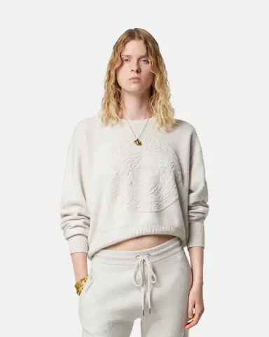 Versace Cashmere-Wool Knit Sweater | Thumbnail 2 Versace Cashmere-Wool Knit Sweater | Thumbnail 2
