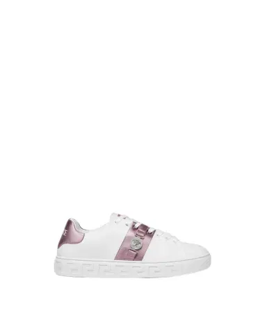 Versace Greca Embellished Sneakers | Thumbnail 1