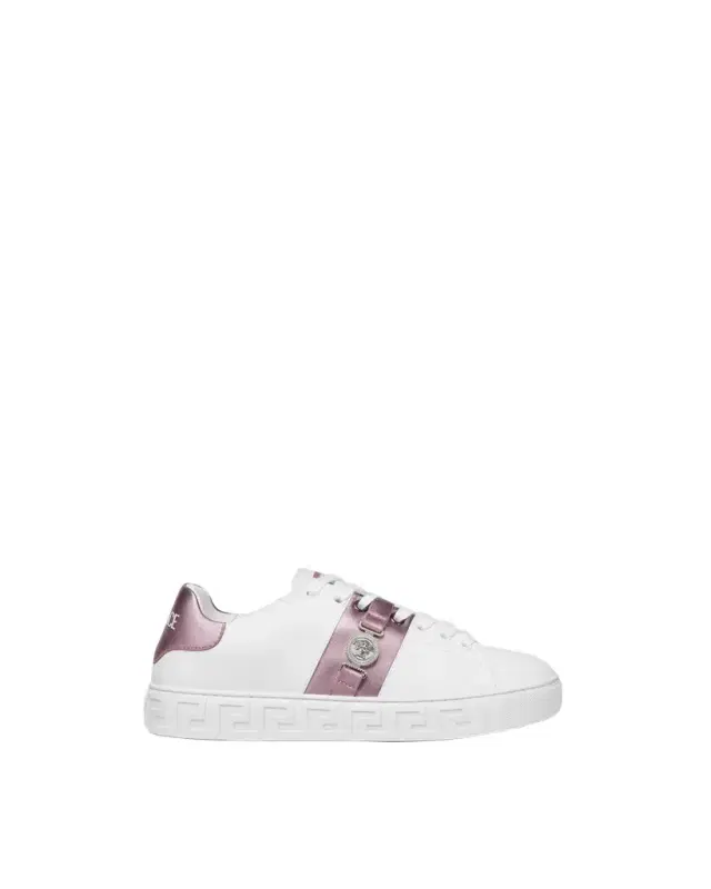 Versace Greca Embellished Sneakers