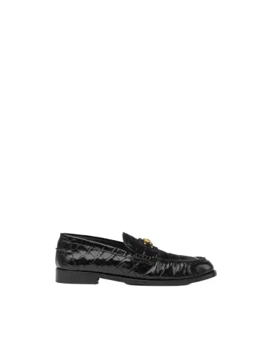 Versace Medusa '95 Croc-Effect Loafers | Thumbnail 1 Versace Medusa '95 Croc-Effect Loafers | Thumbnail 1