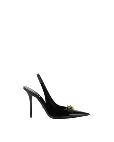 Versace Gianni Ribbon Patent Slingbacks 110 mm | Thumbnail 1 Versace Gianni Ribbon Patent Slingbacks 110 mm | Thumbnail 1