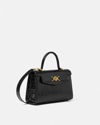 Versace Medusa '95 Croc-Effect Top-Handle | Thumbnail 2 Versace Medusa '95 Croc-Effect Top-Handle | Thumbnail 2