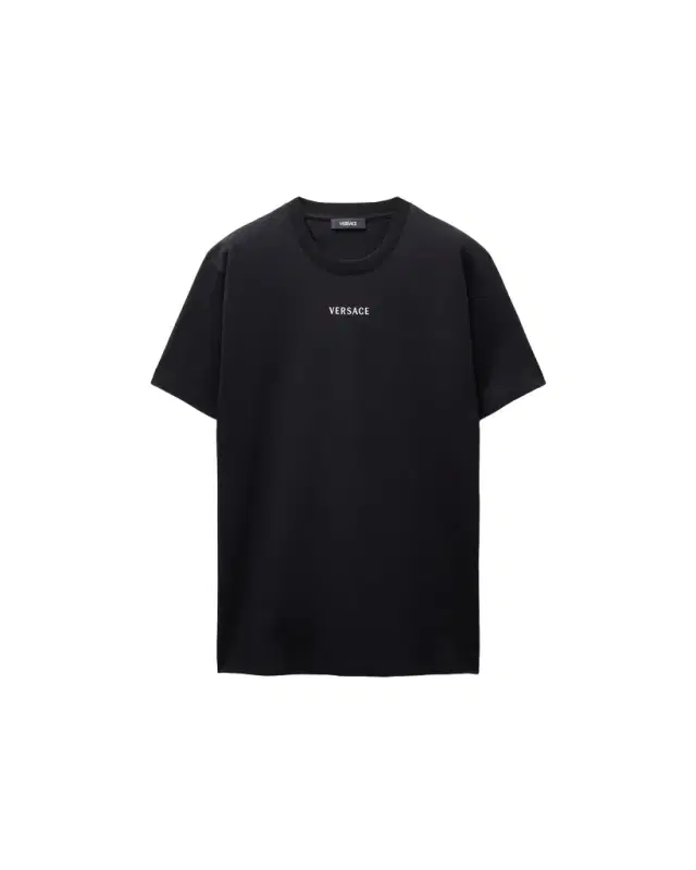 Versace Embroidered Cotton-Jersey Slim T-Shirt
