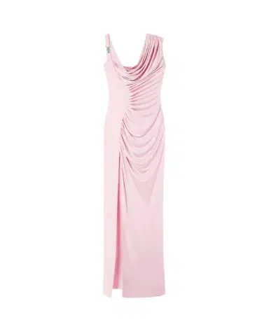 Versace Viscose Liquid Jersey Draped Gown | Thumbnail 1
