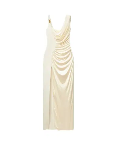 Versace Viscose Liquid Jersey Draped Gown | Thumbnail 1