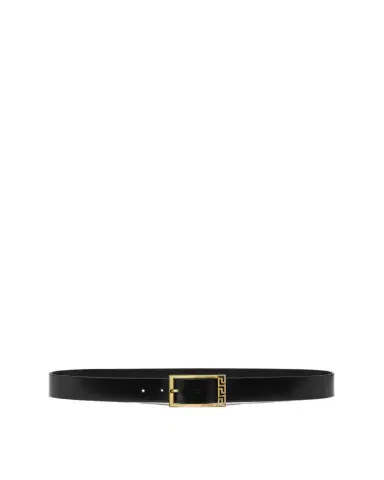 Versace Greca Leather Belt 1.2" | Thumbnail 1