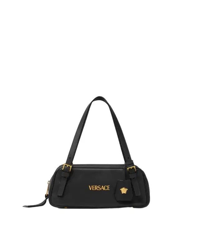 Versace Versace Tag Nappa Bowling Bag