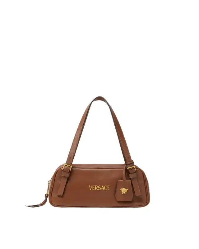 Versace Versace Tag Nappa Bowling Bag