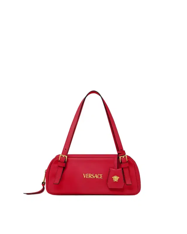 Versace Versace Tag Nappa Bowling Bag