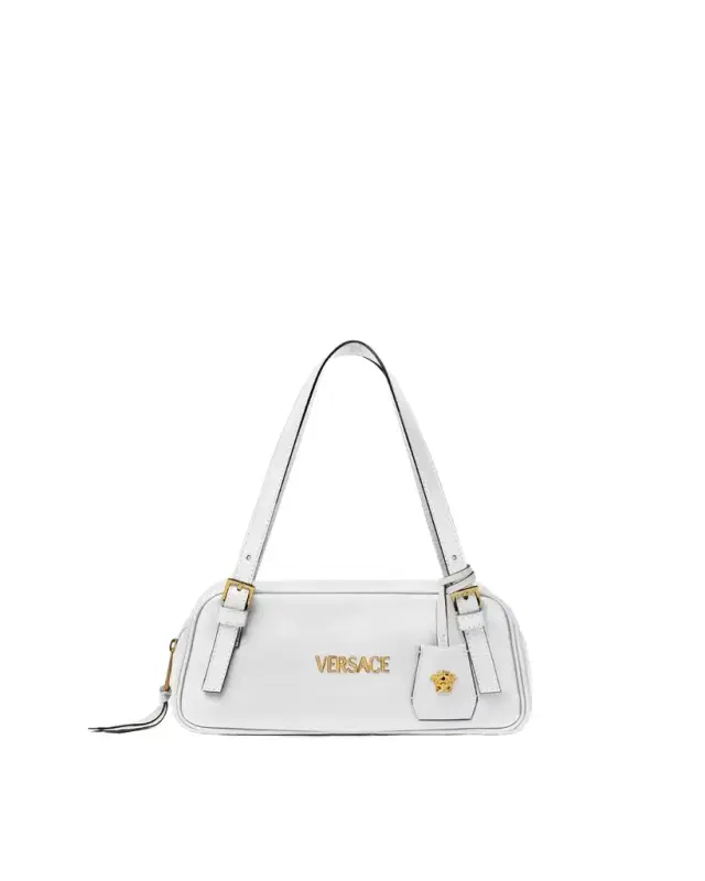 Versace Versace Tag Nappa Bowling Bag