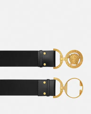 Versace Medusa '95 Leather Belt 6 cm | Thumbnail 2 Versace Medusa '95 Leather Belt 6 cm | Thumbnail 2