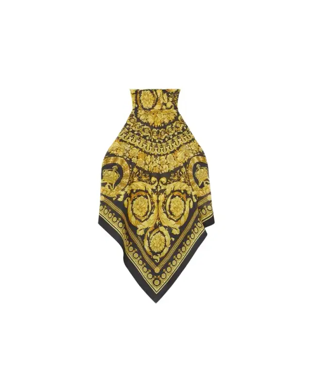 Versace Printed Cover-Up Foulard Top
