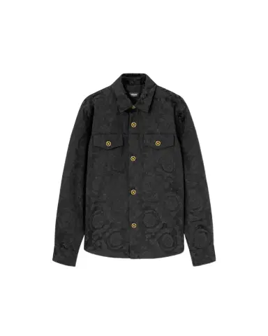Versace Jacquard Cotton Overshirt | Thumbnail 1 Versace Jacquard Cotton Overshirt | Thumbnail 1