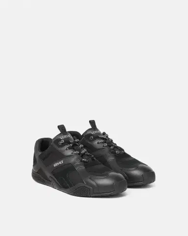 Versace Galaxia Leather Sneakers | Thumbnail 2 Versace Galaxia Leather Sneakers | Thumbnail 2