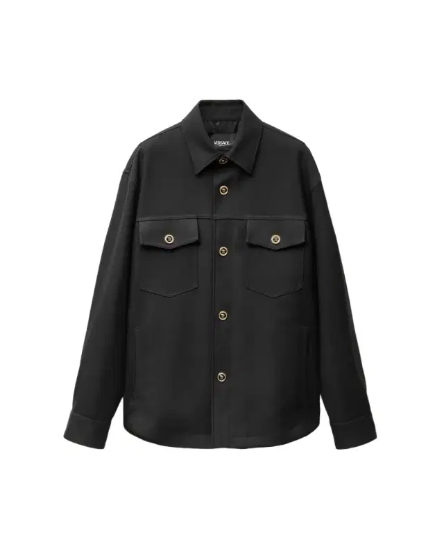 Versace Cavalry Wool Overshirt