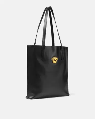 Versace La Medusa Leather Tote | Thumbnail 2
