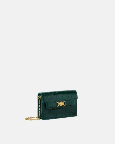 Versace Medusa '95 Croc-Effect Clutch | Thumbnail 2
