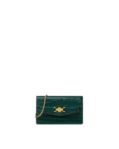 Versace Medusa '95 Croc-Effect Clutch | Thumbnail 1