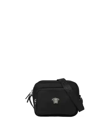 Versace La Medusa Nylon Messenger Bag | Thumbnail 1 Versace La Medusa Nylon Messenger Bag | Thumbnail 1