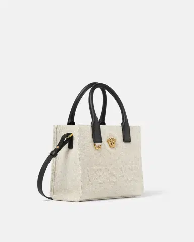 Versace La Medusa Mini Canvas Tote | Thumbnail 2