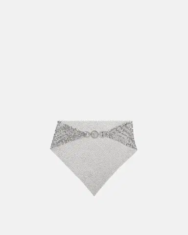 Versace Metal Mesh Bandana Necklace | Thumbnail 2 Versace Metal Mesh Bandana Necklace | Thumbnail 2