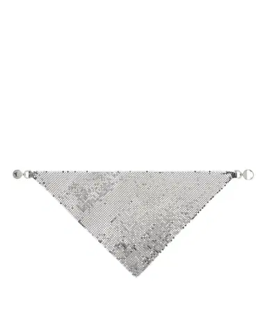 Versace Metal Mesh Bandana Necklace | Thumbnail 1 Versace Metal Mesh Bandana Necklace | Thumbnail 1